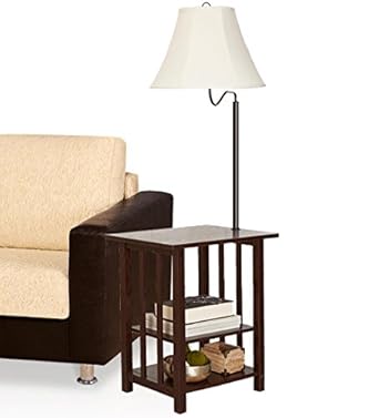 Floor Lamp Table Combination