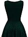 Dressystar Women's Vintage Lace V-Neck Asymmetrical Handkerchief Hem Cocktail Formal Swing Dress
