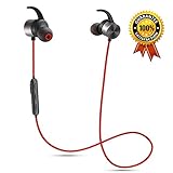 [Upgraded Version] Senbowe Magnetic Bluetooth Headphones,Wireless Bluetooth Headphones/Headset Noise Cancelling Earbuds/ Microphone [ Sports / Running / Gym / Sweatproof ],Secure Fit for Sports
