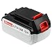 4.0Ah for Black and Decker 20V Lithium Battery LBXR20 LB20 LBX20 LBXR2020 LBX4020 LB2X4020-OPE LBXR20-OPE Cordless Power Tools GERIT BATT