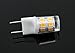 Bonlux LED G8 Light Bulb 2 Watts Warm White T4 G8 Base Bi-pin Xenon JCD Type LED 120V 20W Halogen Replacement Bulb for Under Counter Kitchen Lighting, Under-Cabinet Light, Puck Light (Pack-5)