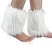 ECOSCO Women Soft Cozy Fuzzy Faux Fur Leg Warmers Boots Cuffs Cover