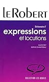 Expressions Et Locutions: Paperback Edition (Usuels - PB) (French Edition) by 