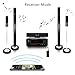 Rymemo Bluetooth Audio Receiver, Wireless Music Streaming Adapter with Hands-free Calling and 3.5mm Stereo Output for Car, Home Audio Systems,Mobile Audio Devices, Black