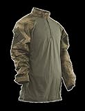 TRU-SPEC Combat Shirt,A-TACS FG/Olive Drab,Medium