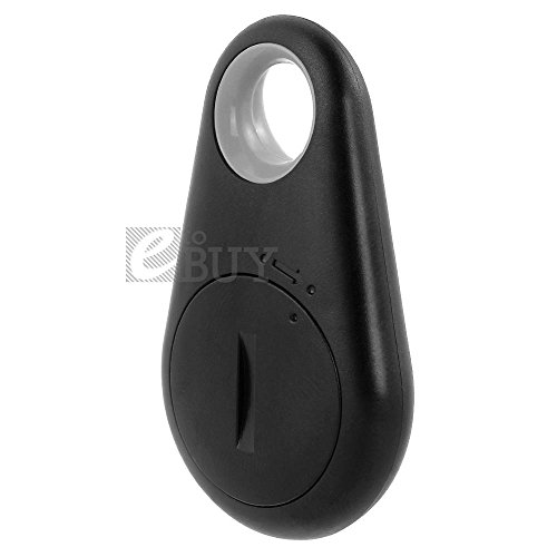 Smart Finder GPS Locator Pet Tracker Alarm Wireless Bluetooth 4.0 Anti-Lost Sensor Remote Selfie Shutter Seeker for Kids Bag Wallet Keys Car Smartphone (Black) - Thumbnail 7