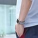 OriBear Compatible for App le Watch Band 44mm 42mm, Breathable Sporty for iWatch Bands Series 4/3/2/1, Watch Nike+, Various Styles and Colors for Woman and Man(M/L,Blue-White)