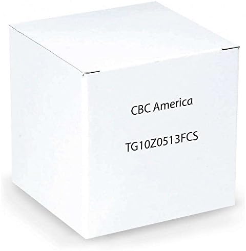 Computar TG10Z0513FCS 0.33-Inch Varifocal lens 5-50mm F1.3 Auto Iris DC Drive