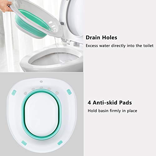 Sitz Bath for Toilet Seat, Postpartum Care,Acne Relief, Patients After