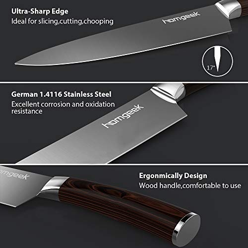1 Homgeek+German+Stainless+Kitchen+Ergonomic