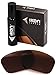 IKON LENSES Replacement Lenses For Oakley Enduro Sunglasses (Polarized) (Brown/Bronze)