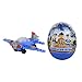 yuboo Easter Eggs, 6-Pack Large Prefilled Plastic Eggs,Kids’ Toys Filled with Different Building Bricks to Build Various Vehicle