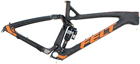 FELT 2017 Decree 1 27.5 Carbon Full Suspension Mountain Bike Frame / 18" Medium