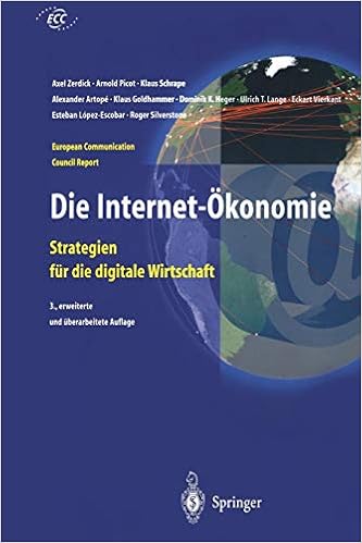 Amazoncom Die Internet ökonomie Strategien Für Die - 