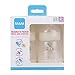 MAM Easy Start Anti-Colic Baby Bottle 5 oz, Slow Flow, Breastfeeding-Like Silicone Nipple Bottle, Reduces Colic, Gas, & Reflux, Easy-to-Clean, BPA-Free, Vented Baby Bottles for Newborns, 0-3 Months