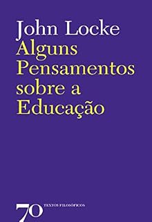 Livro Alguns pensamentos sobre a educação