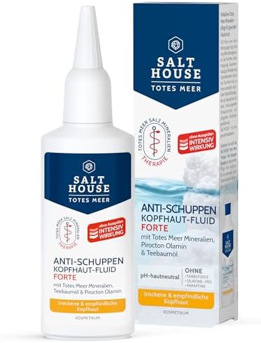 Forte Terapia Anticaspa no Couro Cabeludo, Cuidados Intensivos Calmantes, para couro cabeludo propenso à caspa, 75ml