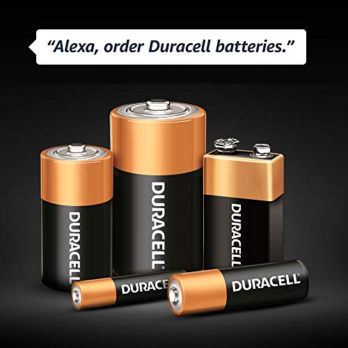 Duracell CopperTop 9V Alkaline Batteries long lasting, allpurpose 9 Volt battery for
