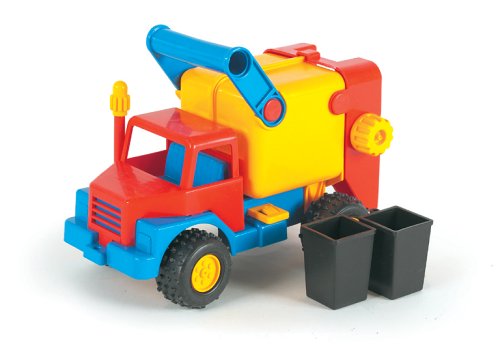 Wader 03938 ConsTruck Müllwagen mit Tonnen