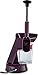 Gourmia GCC9630 Cherry Pitter and Corer - Quickly Removes Pits from Cherries – Plunger Piston, Suction Cup No Skid Base, Waste Bin – BPA Free, Dishwasher Safe