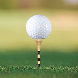 Zivisk 70mm Bamboo Golf Tees, 100 Count, Natural 2-3/4 Inch Wooden Tees view 4
