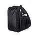 Fafada Three Thicken layers Waterproof Nylon Roller Skate Bag Ice Skating Shoes Bag(Black)