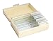American Educational 7-1351 10 Piece Glass Prepared Microscope Slide Plant Set