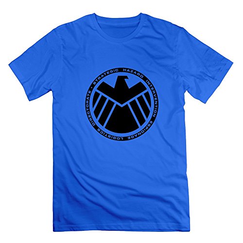 JINGYO Cool Agents Of SHIELD Human Agents Movie T-shirt For Men Short Sleeve