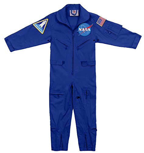 Rothco Kids NASA Flight Coveralls With Official NASA Patch, XL