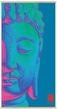 PREMIUM QUALITY Spiritual Home Decor Printed On Heavy Cloth With Deep Pigment Inks - Striking Meditation Poster On Canvas For Your Home Or Spiritual Space - Buddha Wall Poster LCK-020
