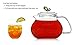 Tea Beyond Clear Glass teapot Rainbow Butterfly 24 oz/710ml Non drip Heat Resistant