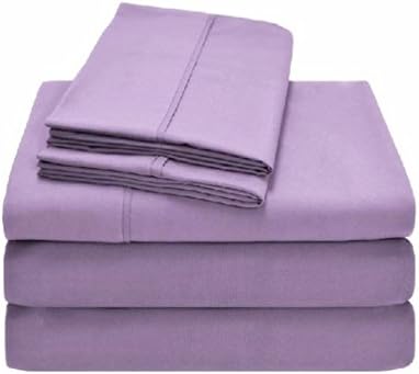 Bed Sheet Set(Twin,Lavender) - 1800 Series Platinum Collection - 100% Brushed Microfiber Bedding Sheets - Deep Pocket,Wrinkle,Fade,Stain Resistant &amp; Hypoallergenic - 4 Piece