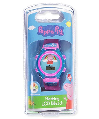 Peppa Pig Kid's Digital Watch with Light Up Feature