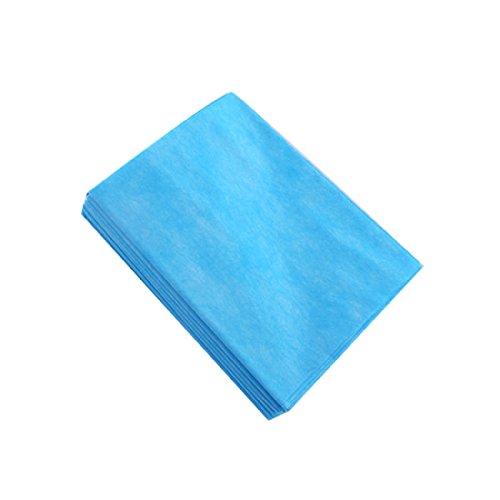 Tinsay Non-Woven Disposable Waterproof Bed Sheet Microblading Accessories Mattress Supplies Tattoo Surgical Tables Use Waterproof Bed Cloth 10Pcs/Lot 78'' x 31''