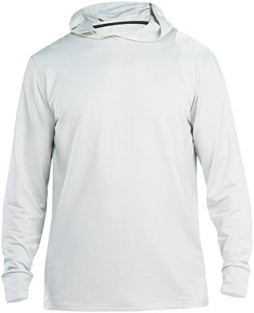 Laird Hamilton Breaker - Surfer AIR HOODIE silver mens Large