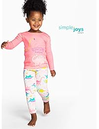 Simple Joys de Carter's Baby, Little Kid y Toddler Girl's - Juego de 6 piezas de algodón de pijama
