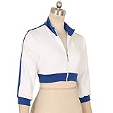 Women's Pokemon Go Trainer White Hoodie Team Valor Instinct Mystic Cosplay