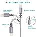 Lightning Cable,3-Pack(6ft) Nylon Braided for iPhone 5/5C/5S/6S/6S PLUS/7/7 plus, iPad Air, and more-Gray by FULITY