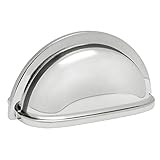 Cosmas 4310CH Polished Chrome Cabinet Hardware Bin Cup Drawer Handle Pull - 3