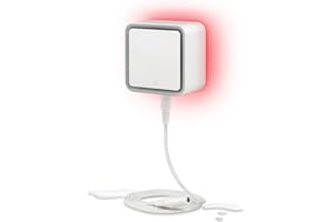 Eve Water Guard - Smart Home Water Leak Detector, 6.5 ft Sensing Cable, 100 dB Siren, (Apple HomeKit), App Notifications, Bluetooth, Thread