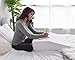 Elevating Leg Rest Wedge Pillow - Memory Foam Orthopedic Bed Pillow for Leg & Back Pain - Improved Circulation & Digestive Support – Great for Recovery from Surgery or Injury - 24 x 21 x 8 inches