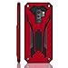 Kitoo Designed for Samsung Galaxy S9 Plus Case with Kickstand, Military Grade 12ft. Drop Tested - Red