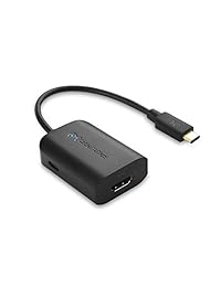 Cable Matters USB-C a HDMI 4K 60Hz adaptador con entrega de energía (Thunderbolt 3 Puerto Compatible)