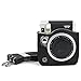 Wogozan Mini 90 Camera Premium PU Leather Case with Shoulder Strap for Fujifilm Instax Mini 90 Instant Flim Camera (Black)