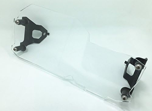 MAGGIE MOTO Clear Headlight Guard Cover Lens Protector For BMW F650GS F700GS F800GS F800R (C)