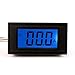 DROK Digital DC 12V Ammeter Panel Amp Meter Gauge DC 0-+/-50A Current Tester AC/DC 8-12V Current Monitor with Blue Back-light Black Font for Automotive Vehicle