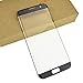 CrazyFire Samsung Galaxy S7 Edge Black Replacement Front Outer Lens Glass Screen Repair Kit with 1MM Adhesive Tape +Tools Kit+ 1 Pair Tweezers+1 Roll Micro Wire for G935V G935P G935F G935T G935A