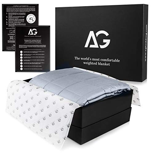 AG Weighted Blanket Heavy Blanket for Adults 12 lbs 60'' x 80