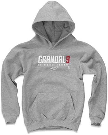 500 LEVEL Yasmani Grandal Los Angeles Baseball Kids Hoodie - Yasmani Grandal Grandal9
