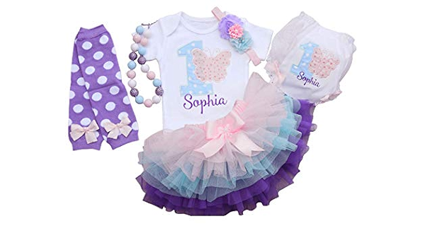 butterfly first birthday outfit